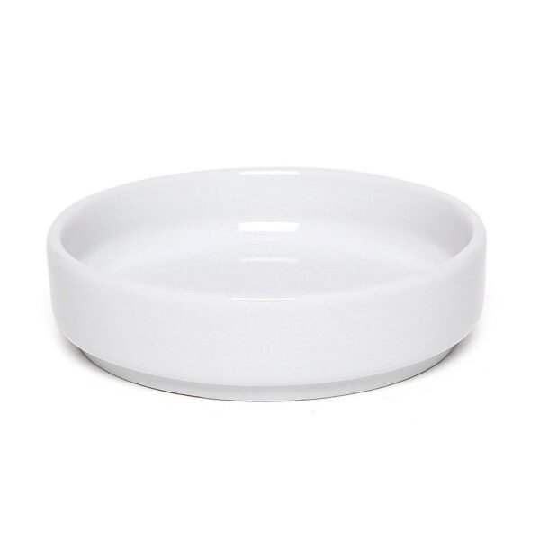 Prato Para Gatos de Porcelana Comedouro Raso 200ml