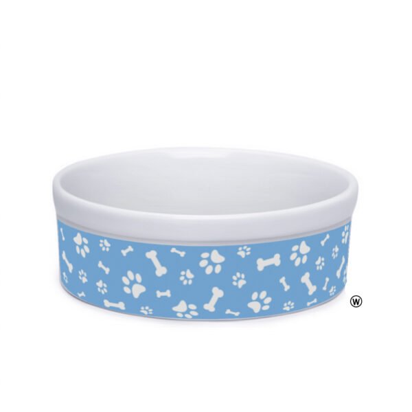 Comedouro de Porcelana 600ml Lirith Azul