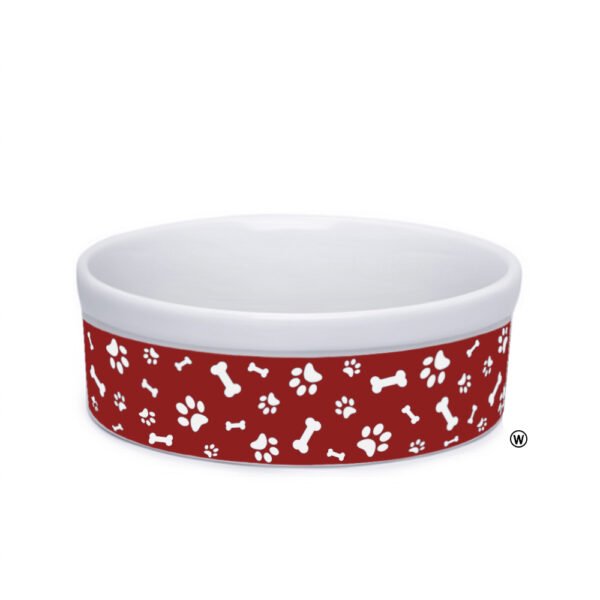 Comedouro Para Cachorro e Gato 600ml Lirith Vermelho