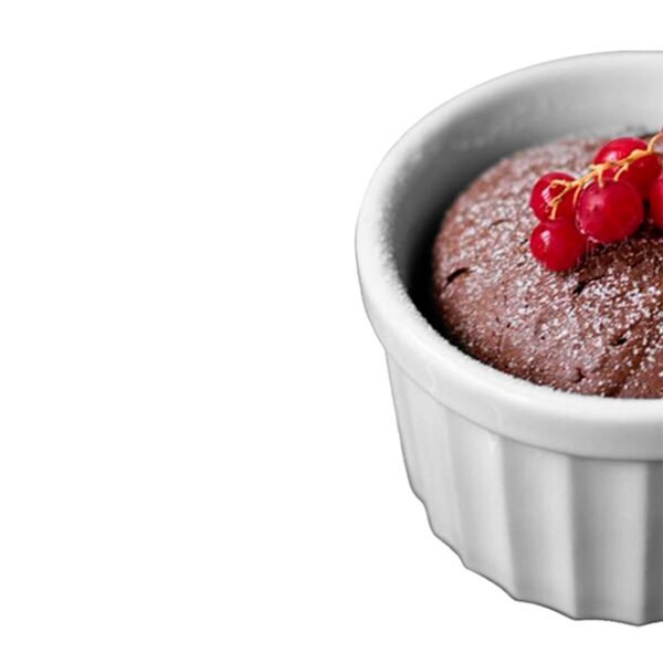 Ramekin de Porcelana Canelado 90ml - Image 4