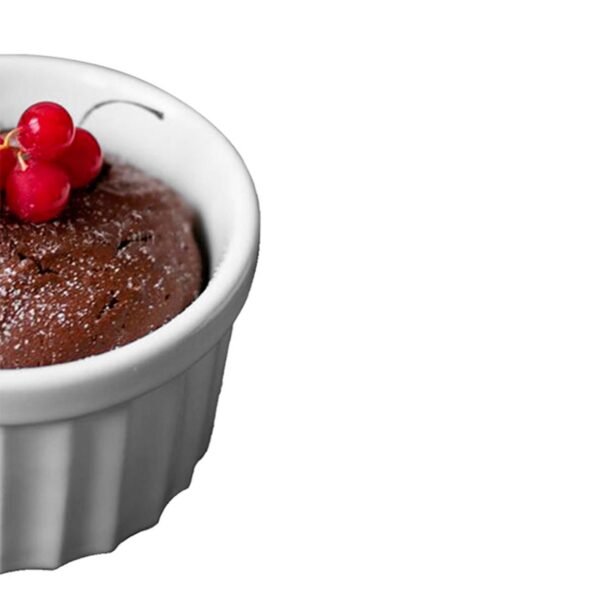 Ramekin de Porcelana Canelado 90ml - Image 3